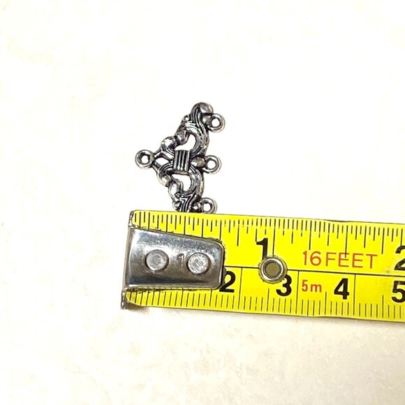 3/10$, 3 to 1 Silver Color Connector for Jewelry Making, DIY Projects - Picture 3 of 5